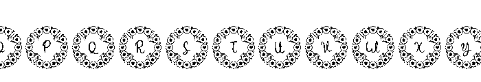 LinzerMonogram-Regular Font UPPERCASE