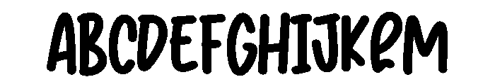 Lipra Font UPPERCASE