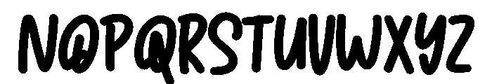 Lipra Font UPPERCASE