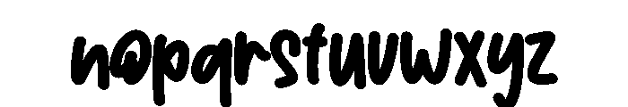 Lipra Font LOWERCASE