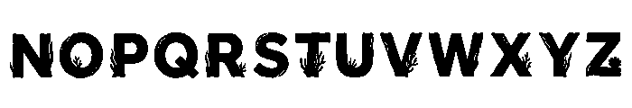 Lips Regular Font UPPERCASE
