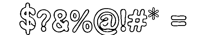 Liquid_Glass Font OTHER CHARS