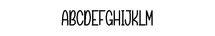 Liquid Holiday Font UPPERCASE