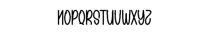 Liquid Holiday Font UPPERCASE