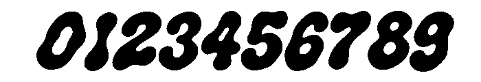 Liquid Jelly Regular Font OTHER CHARS