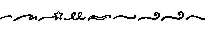 Liquid Jelly Swash Doodles Font LOWERCASE