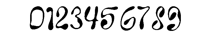Liquid Wave Clean Font OTHER CHARS