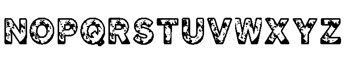 Lisa Regular Font UPPERCASE