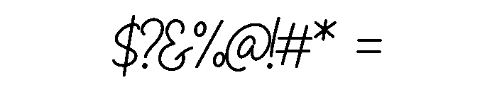 Lisafa Beauty Script Font OTHER CHARS
