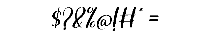 Lisaline-Regular Font OTHER CHARS
