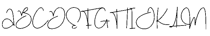 Litenight Font UPPERCASE