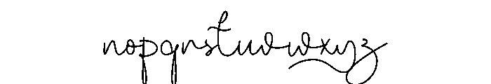 Litenight Font LOWERCASE