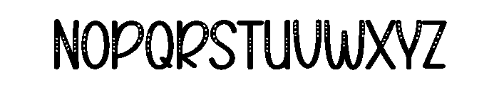 Litlestar Font UPPERCASE