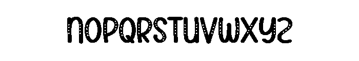Litlestar Font LOWERCASE
