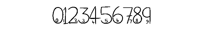 Little Big Letters By S Regular Font OTHER CHARS