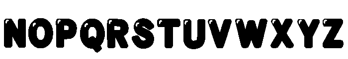 Little Bubble Regular Font LOWERCASE