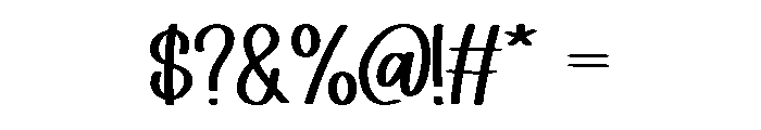 Little Bunny Regular Font OTHER CHARS