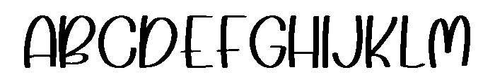 Little Bunny Regular Font UPPERCASE