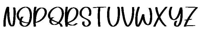 Little Bunny Regular Font UPPERCASE