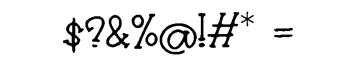 Little_Dreamers Font OTHER CHARS