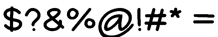 Little Drum Font OTHER CHARS