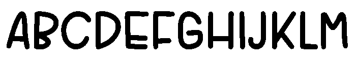 Little Drum Font UPPERCASE