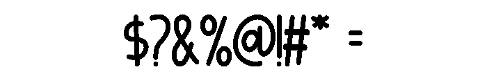 Little Easter Regular Font OTHER CHARS
