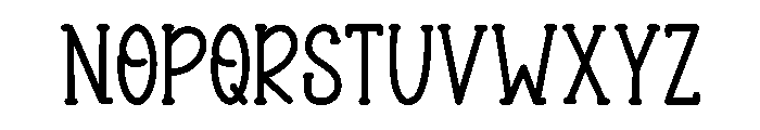Little Easter Regular Font LOWERCASE