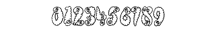 Little Grubs By Squeeb  Regular Font OTHER CHARS