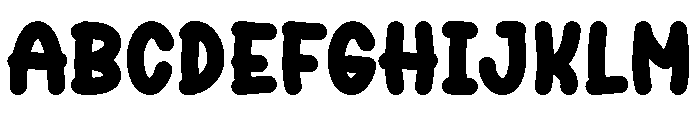 Little Home Font UPPERCASE