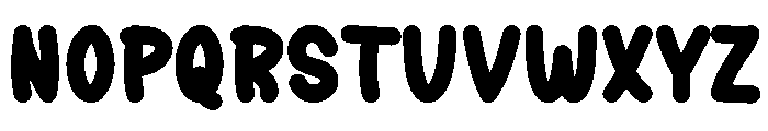 Little Home Font UPPERCASE