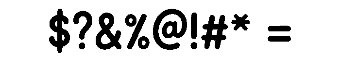 Little Learners Font OTHER CHARS