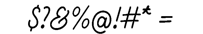 Little Magnolia Regular Font OTHER CHARS