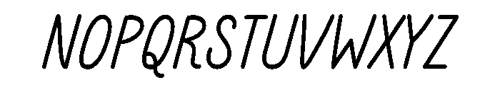 Little Magnolia Regular Font UPPERCASE