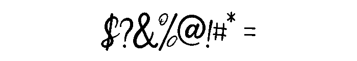 Little Moment Regular Font OTHER CHARS