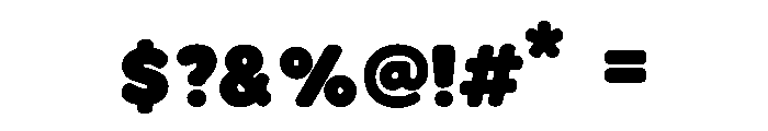 Little Moments Bold Font OTHER CHARS