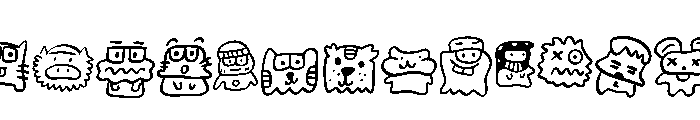 Little Monster Party FONT