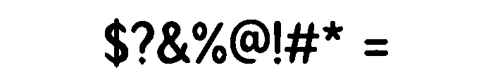 Little Oscars Font OTHER CHARS