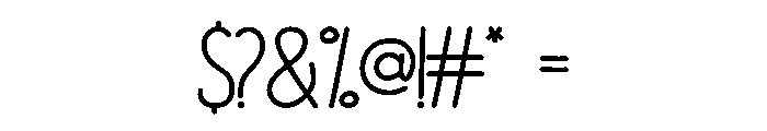Little Regular Font OTHER CHARS