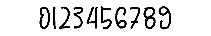 Little Snowy Font OTHER CHARS