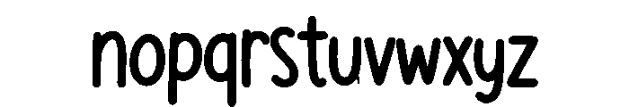 Little Starli Font LOWERCASE