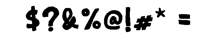 Little Suika Font OTHER CHARS