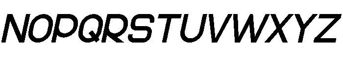 Little Supply Italic Font UPPERCASE