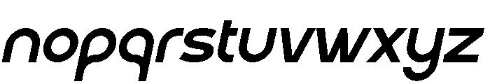 Little Supply Italic Font LOWERCASE