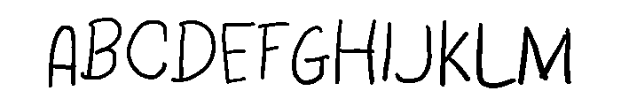 Little Tales Font UPPERCASE