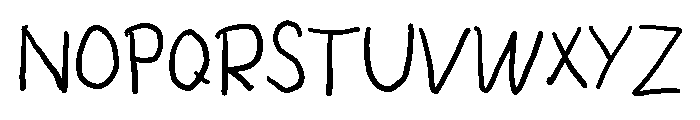 Little Tales Font UPPERCASE