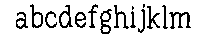 Little Typewritter Regular FONT