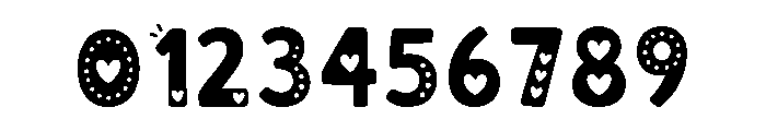 Little Wishes Font OTHER CHARS