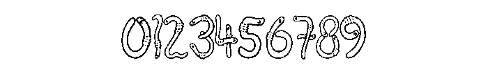 Little Worms By Squeeb  Regular Font OTHER CHARS