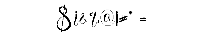 Littlebunny Font OTHER CHARS